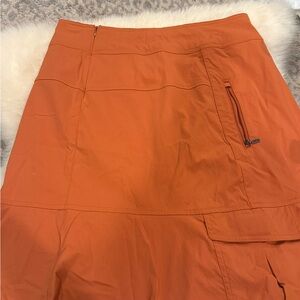 Royal Robbins Rust-Orange Active Skirt